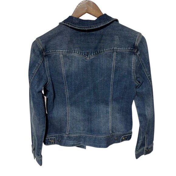 NWT Liverpool Denim Jacket Blue Size Small - Picture 2 of 9